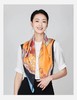 布兰卡双面异色印花方巾 材质：100%桑蚕丝 尺寸：110×110cm 商品缩略图0
