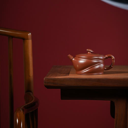 龙德堂陶艺 汤宣武制 《蝉吟》原矿底槽清 240cc 库存请咨询客服 商品图0