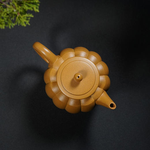 龙德堂陶艺 汤宣武制 《群芳吐艳》原矿黄金段 220cc 库存请咨询客服 商品图4