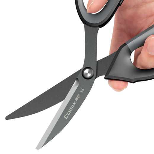 齐心 X6 特氟龙巧力剪刀 1把 省力剪刀 不粘剪刀 商品图4