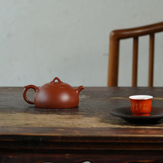 龙德堂陶艺 汤宣武制《玉ru如意》原矿大红袍 180cc 库存请咨询客服 商品图3