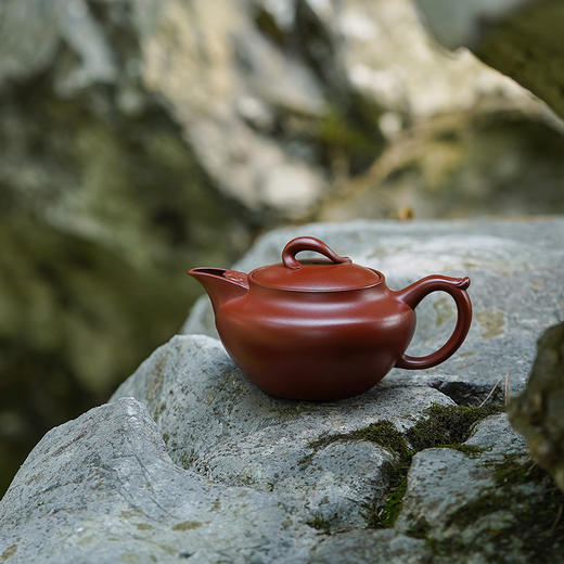 龙德堂陶艺 范泽锋设计 蒋振英制《壶浚系列之好友》原矿大红袍 180cc 库存请咨询客服 商品图1