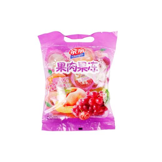 亲亲果肉果冻黄桃+葡萄520g 商品图0