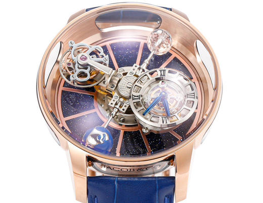 NOOB新品🔥令人赞叹的一体陀飞轮机芯【Jacob&Co. 杰克宝】天体系列双轴陀飞轮腕表颠覆日常，挑战不可能，制表先锋经多年研发攻关，天体双轴陀飞轮机芯成功问世 商品图12