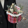 【圣诞花盒】英伦风格子花盒（22*13cm) 商品缩略图1