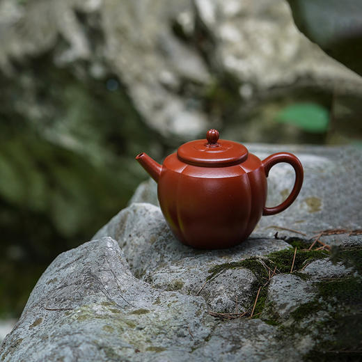 龙德堂陶艺 汤宣武制 《菱风》原矿大红袍 230cc 库存请咨询客服 商品图1