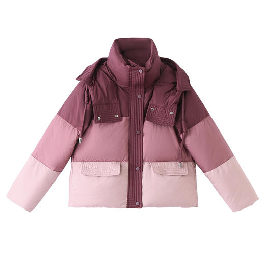 冬季新款，高端时尚潮流大气短款外套白鸭绒羽绒服HR-BBL23030 商品图6