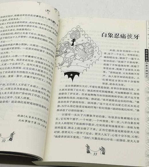 《克孜尔石窟壁画故事精选》，平装，陈钰等编著，张爱红绘，新疆人民出版社2005年一版一印，271页，定价28元，售价28元。 商品图13