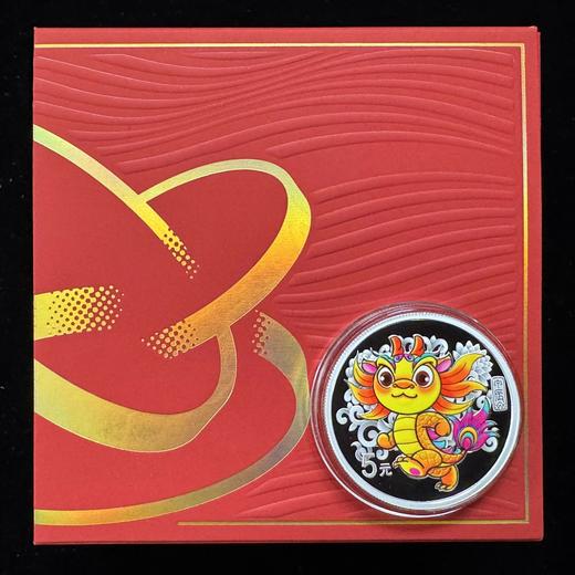 2024龙年15克圆形银币 商品图2