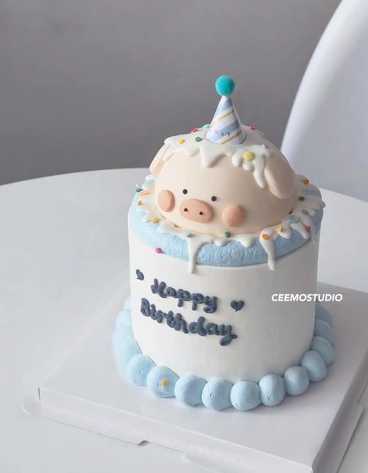 猪头宝宝加高蛋糕 商品图0