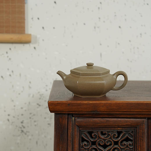 龙德堂陶艺 徐飞制 《诚石》原矿青段 240cc 库存请咨询客服 商品图0