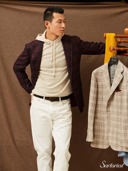 Dalmo 米色羊绒帽衫 商品图10