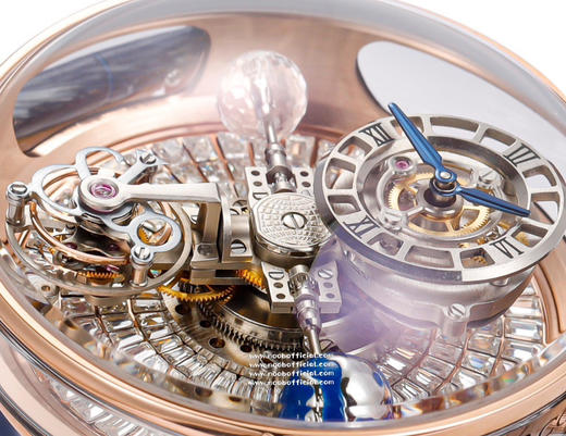 NOOB新品🔥令人赞叹的一体陀飞轮机芯【Jacob&Co. 杰克宝】天体系列双轴陀飞轮腕表颠覆日常，挑战不可能，制表先锋经多年研发攻关，天体双轴陀飞轮机芯成功问世 商品图11