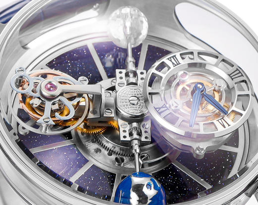 NOOB新品🔥令人赞叹的一体陀飞轮机芯【Jacob&Co. 杰克宝】天体系列双轴陀飞轮腕表颠覆日常，挑战不可能，制表先锋经多年研发攻关，天体双轴陀飞轮机芯成功问世 商品图4