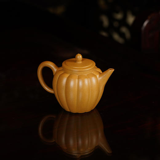 龙德堂陶艺 汤宣武制 《群芳吐艳》原矿黄金段 220cc 库存请咨询客服 商品图1