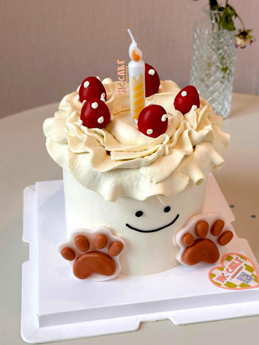 可爱蜡烛/小狗爪蛋糕（包含原图蜡烛） 商品图1