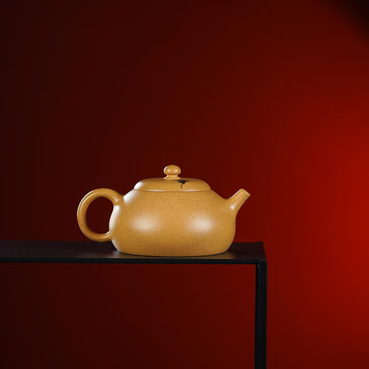 龙德堂陶艺 范泽锋设计 汤宣武制 《秋亭忘忧》原矿黄金段 230cc 库存请咨询客服 商品图4