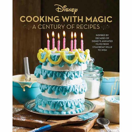 迪士尼烹饪魔法 迪士尼百年食谱从威利号汽船到星愿 英文原版 Disney: Cooking With Magic 商品图0