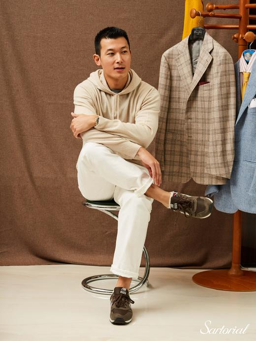 Dalmo 米色羊绒帽衫 商品图4