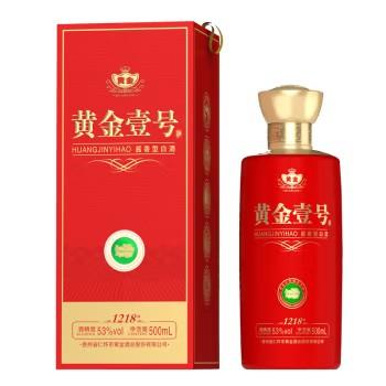 黄金酱酒 （红色）贵州茅台镇酱香型 53度 500mL 商品图0