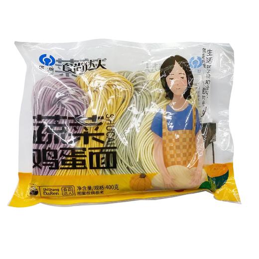 食尚达人蔬菜鸡蛋面400g/ 商品图0