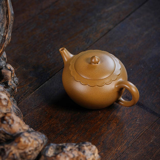 龙德堂陶艺 汤宣武制 《风云月露》原矿黄金段 220cc 库存请咨询客服 商品图1