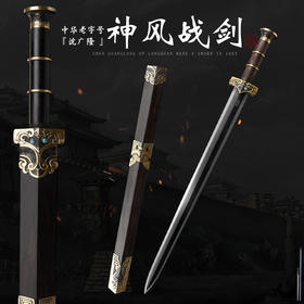 神风战剑 汉剑 战国剑 汉唐宝剑 花纹钢手工宝剑 沈广隆宝剑 未开刃