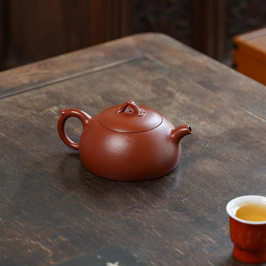 龙德堂陶艺 汤宣武制《玉ru如意》原矿大红袍 180cc 库存请咨询客服 商品图4