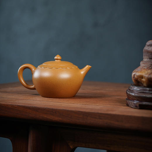 龙德堂陶艺 汤宣武制 《风云月露》原矿黄金段 220cc 库存请咨询客服 商品图2