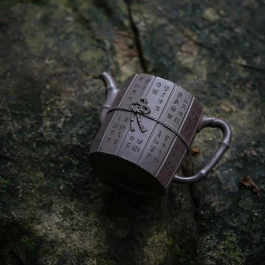 龙德堂陶艺 徐飞制 《子曰》本山青段 280cc 库存请咨询客服 商品图3