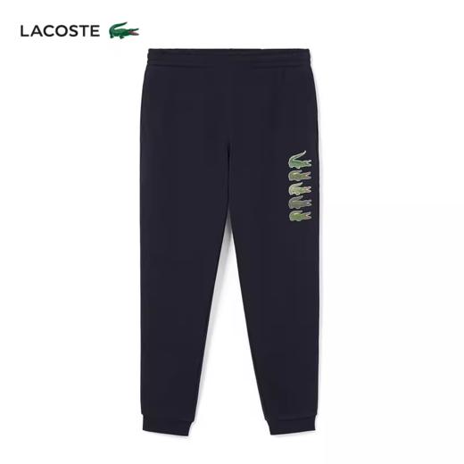 Lacoste法国鳄鱼男装新款时尚潮流束腿休闲裤长裤XH3585-10 商品图0