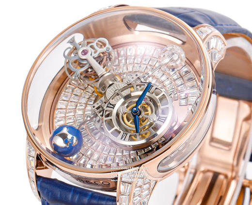 NOOB新品🔥令人赞叹的一体陀飞轮机芯【Jacob&Co. 杰克宝】天体系列双轴陀飞轮腕表颠覆日常，挑战不可能，制表先锋经多年研发攻关，天体双轴陀飞轮机芯成功问世 商品图13