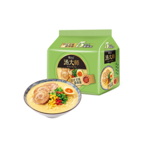 康师傅汤大师五包日式叉烧豚骨面85g*5