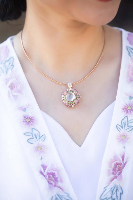 【缤纷】白蛋戒坠两用   GZ12208013 商品图10