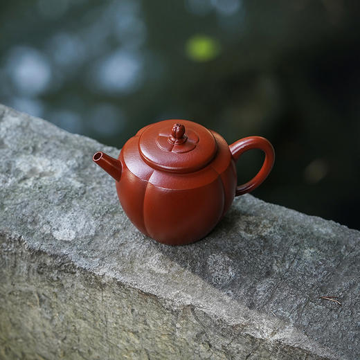 龙德堂陶艺 汤宣武制 《菱风》原矿大红袍 230cc 库存请咨询客服 商品图4