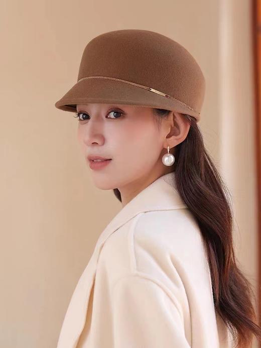 布兰卡羊毛马术帽 商品图1