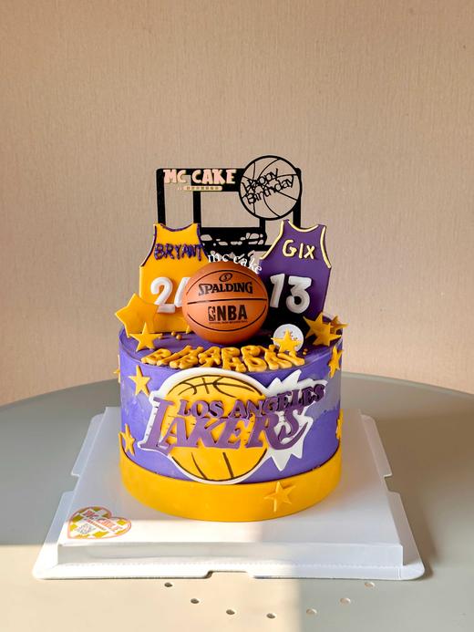 篮球|湖人队球衣蛋糕 商品图2