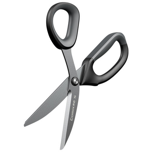 齐心 X6 特氟龙巧力剪刀 1把 省力剪刀 不粘剪刀 商品图2