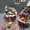 【圣诞花盒】英伦风格子花盒（22*13cm) 商品缩略图0