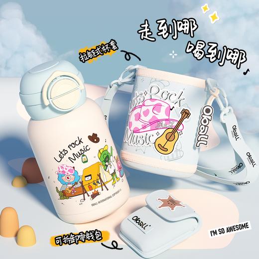oball保温杯吸管儿童水杯600ml    JCZ 商品图3