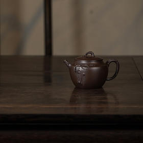 龙德堂陶艺 徐飞制 《遒劲》原矿紫泥 270cc 库存请咨询客服