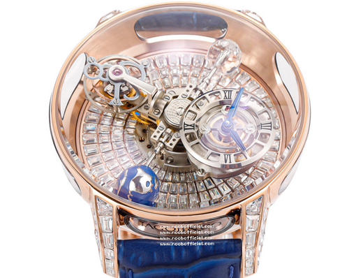 NOOB新品🔥令人赞叹的一体陀飞轮机芯【Jacob&Co. 杰克宝】天体系列双轴陀飞轮腕表颠覆日常，挑战不可能，制表先锋经多年研发攻关，天体双轴陀飞轮机芯成功问世 商品图10