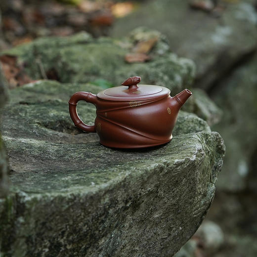 龙德堂陶艺 汤宣武制 《蝉吟》原矿底槽清 240cc 库存请咨询客服 商品图1