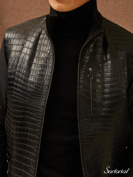 Cruciani 羊绒高领毛衣 黑色 商品图3