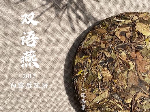 【买7送1】2017白露后压饼《双语燕》，枣香、竹叶香、花香、药香，茶汤犹如天山雪莲般的清雅冰沁 商品图3