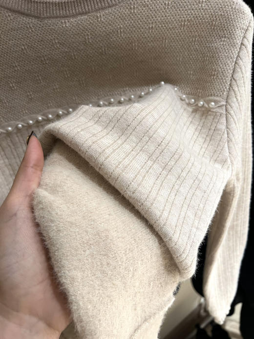 奶油珍珠升级一体绒 商品图2