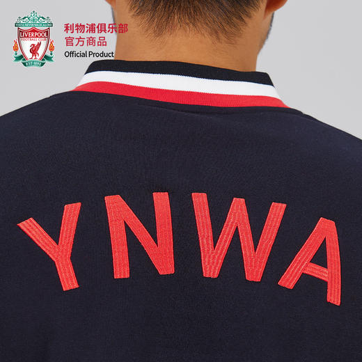 利物浦俱乐部官方商品 | 黑色休闲加绒棒球服外套简约男女同款 商品图3