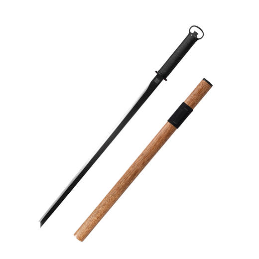 素装汉环首刀高碳钢龙泉沈广隆唐横刀一体刀剑防身冷兵器未开刃 商品图7