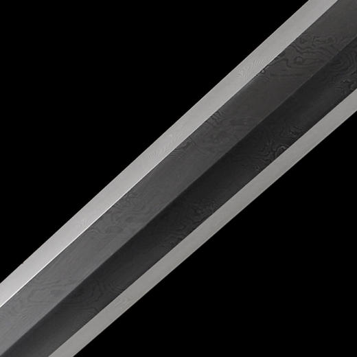 龙凤呈祥短剑小剑 手工花纹钢传统短剑 龙泉沈广隆宝剑 未开刃 商品图6