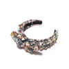 订购7周到｜Lele Sadoughi-TWEED MIXED CRYSTAL BOWTIE-斜纹软呢 儿童 发箍［美国设计师］ 商品缩略图0